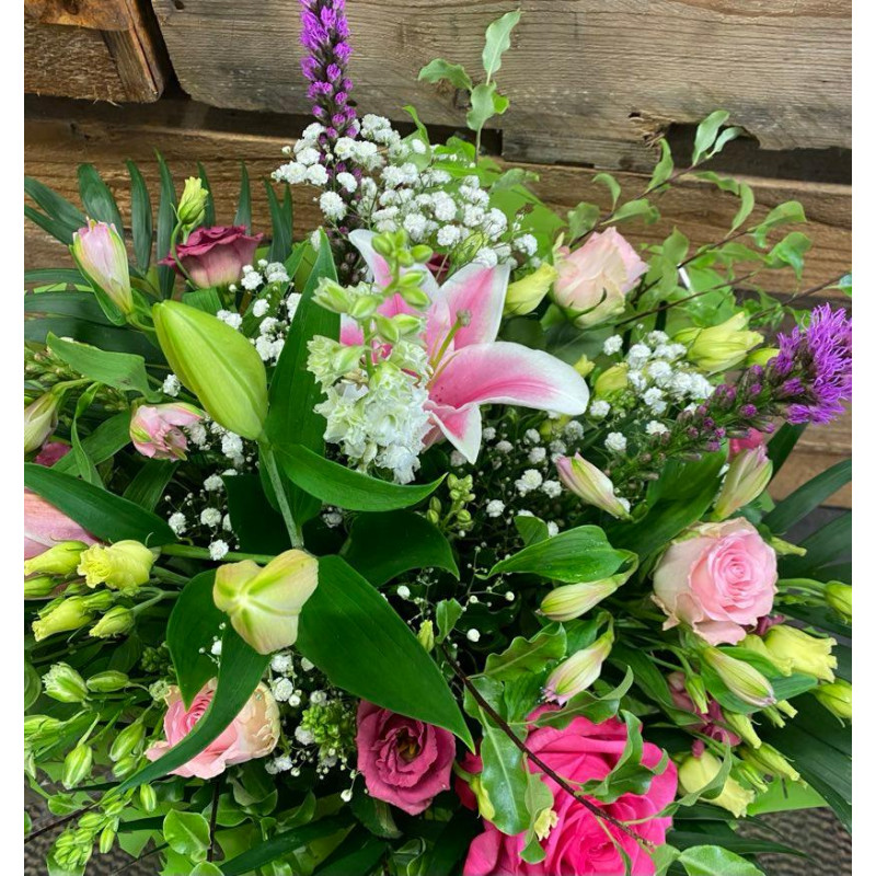 Luxury Pretty Pinks Size Regular Chambers Florists, Lincoln